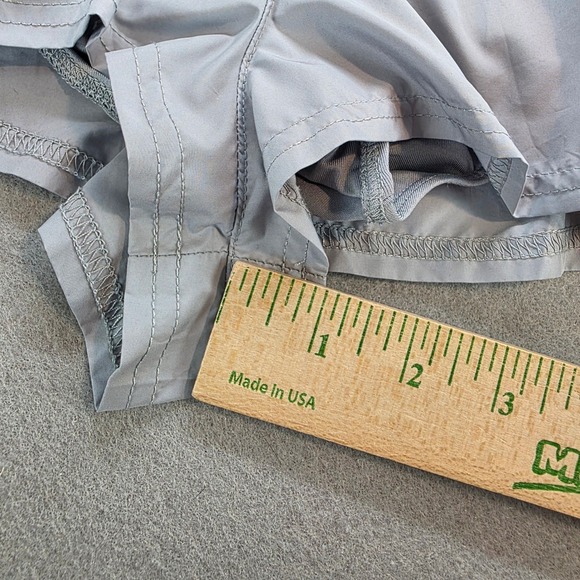 Free People Movement Get your Flirt On Shorts High Rise Pleated Pocket Grey Sm - Picture 5 of 14